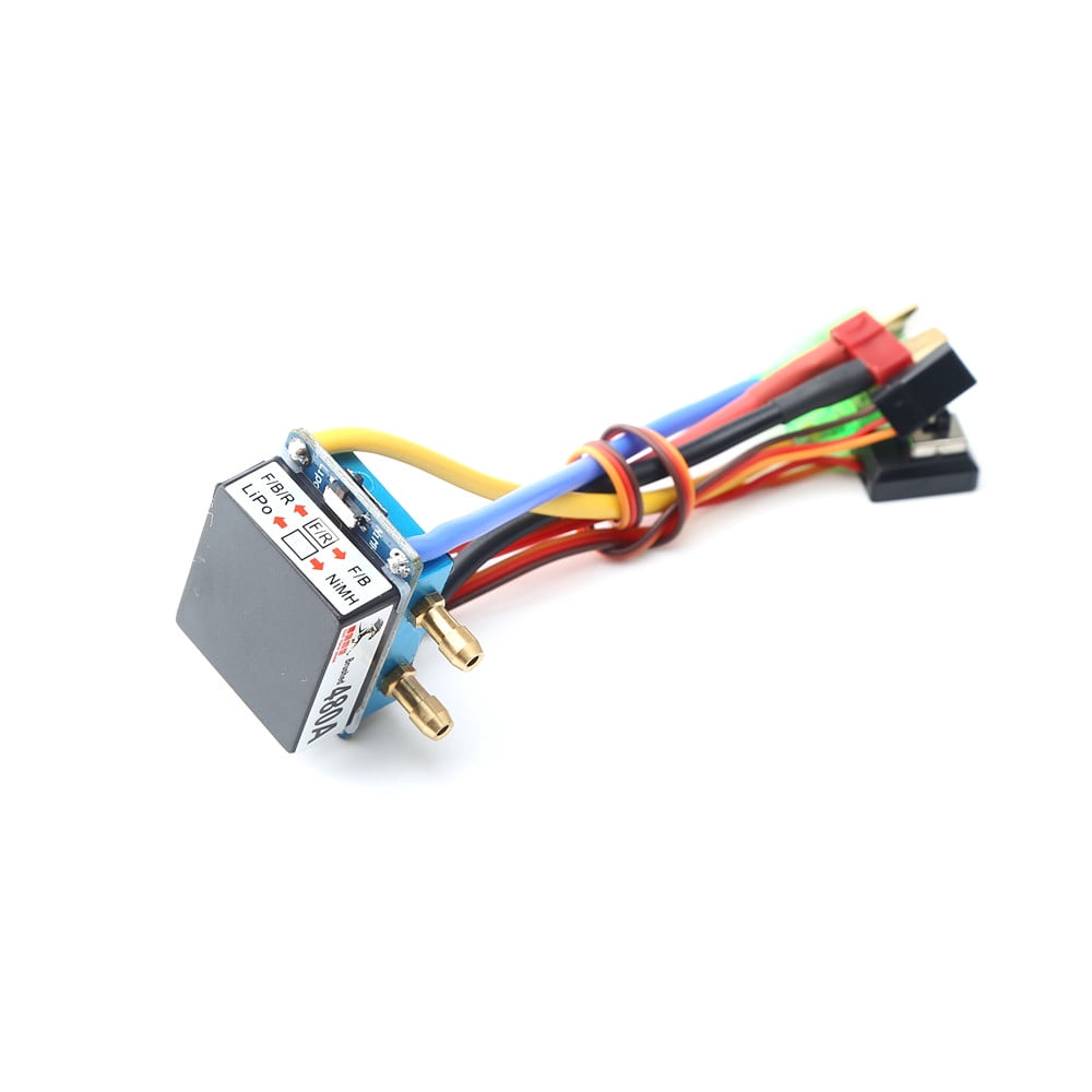480A 3-Modes Brushed Speed Controller ESC T for 1/10 RC Car Buggy Rock Crawler